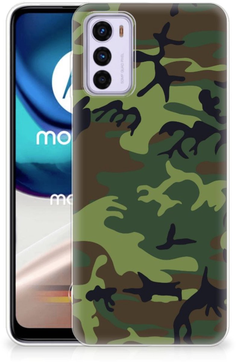Motorola Moto G42 TPU bumper Army Dark