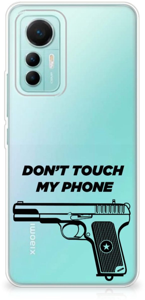 Xiaomi 12 Lite Silicone-hoesje Pistol DTMP