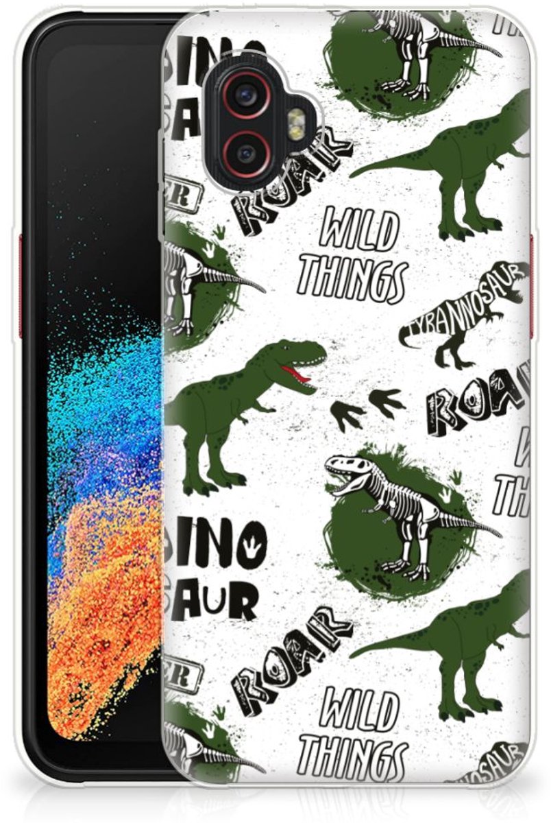 TPU Hoesje voor Samsung Galaxy Xcover 6 Pro Dinosaurus