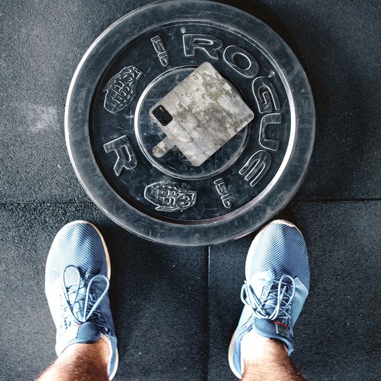 Flipcover OPPO Reno6 5G Phone Case Béton