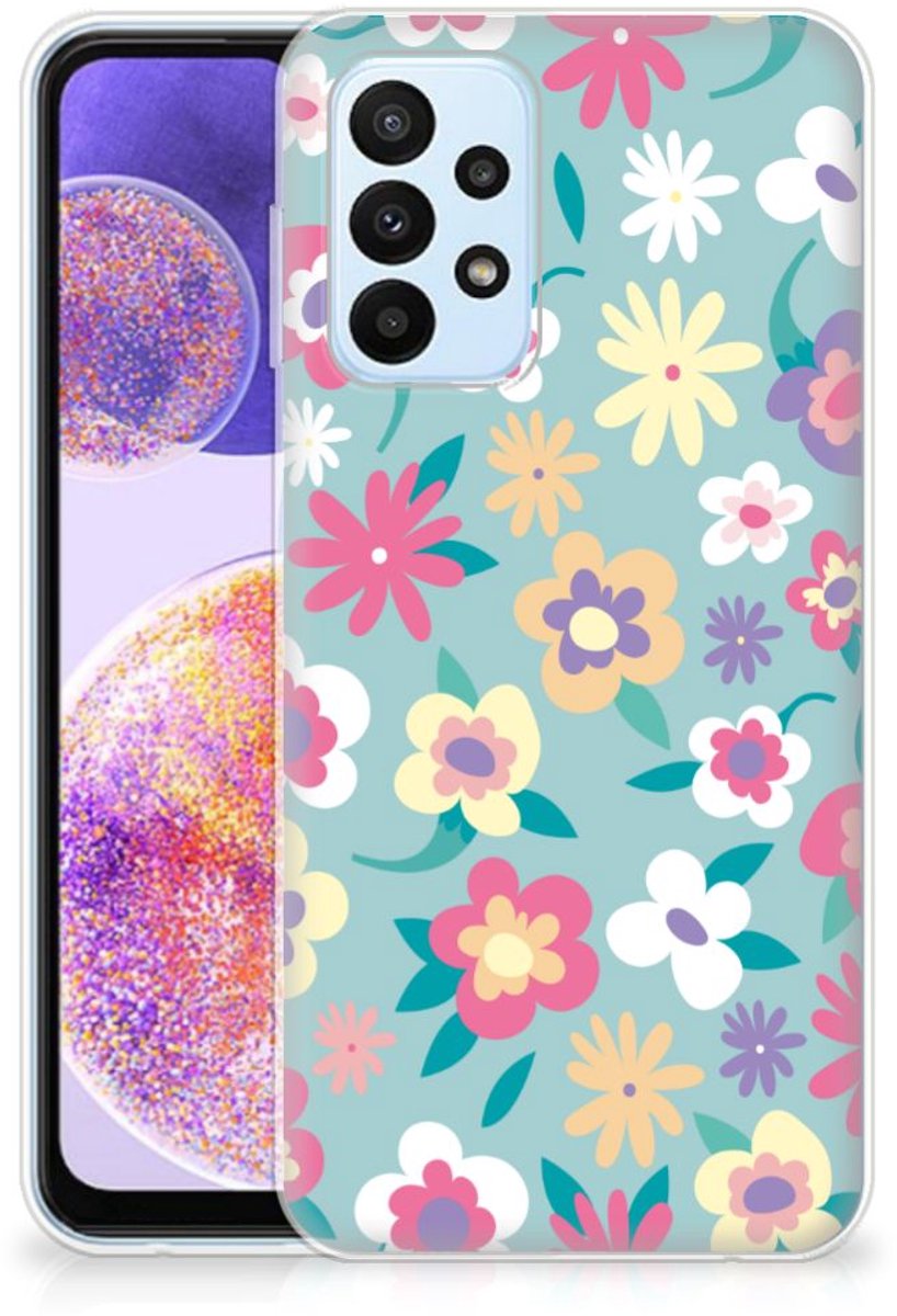 Samsung Galaxy A23 TPU Case Flower Power