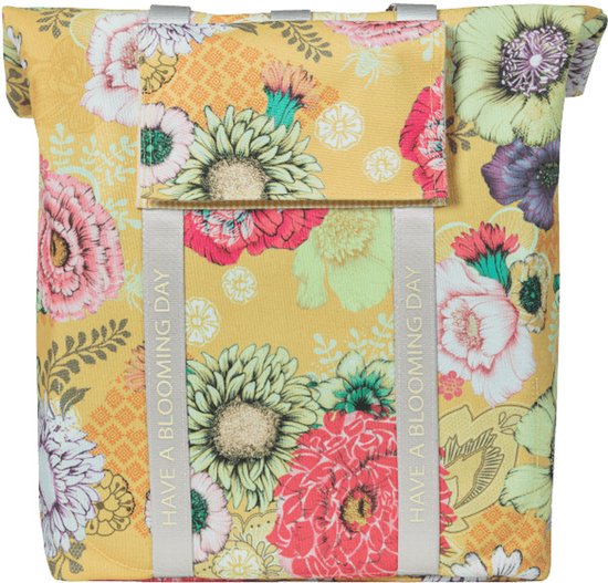 Basil Bloom Field Fietsshopper - 15-20 Liter - Waterdicht - Geel van Basil — afbeelding 3