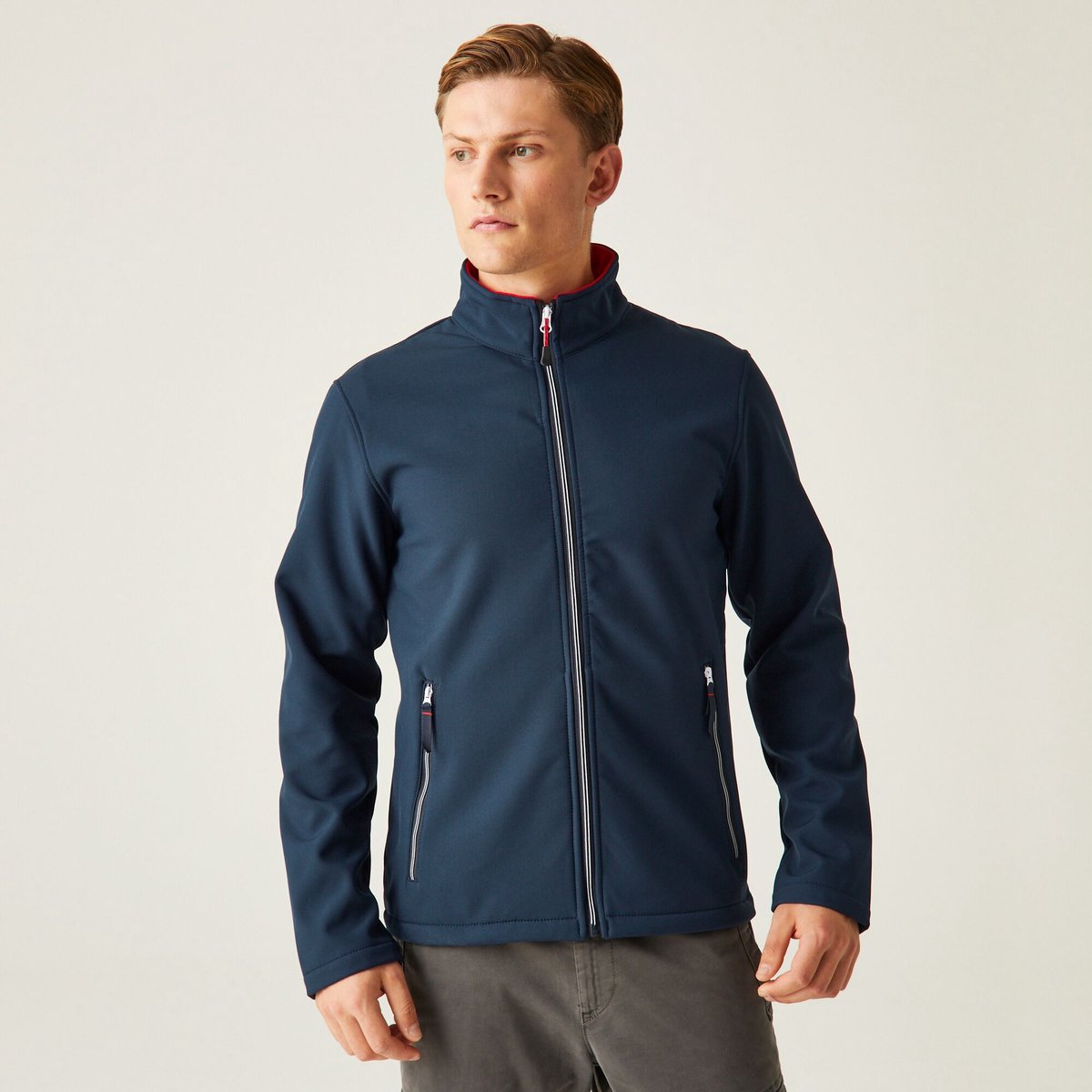 Jas Heren Ascender Voor Hiking Blauw