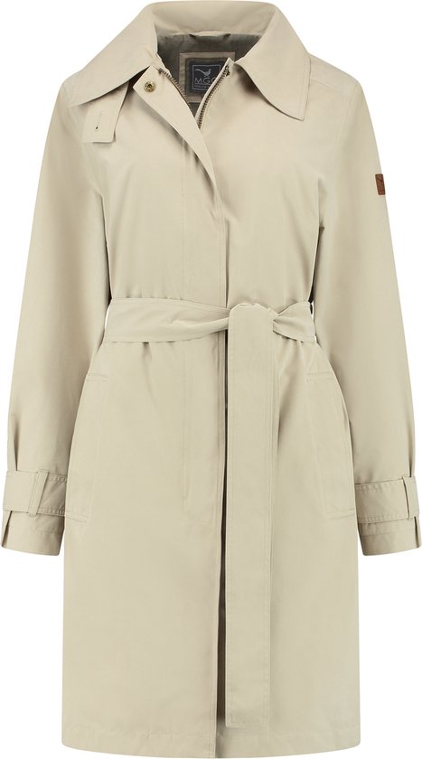 MGO Pippa Ladies Trenchcoat - Manteau long femme - Coupe-vent et imperméable - Taille XXL
