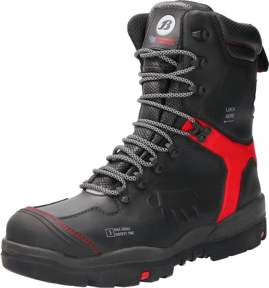 Bata Mammoet Industrials Bolster S3 HG - Zwart/Rood (XW) - 43