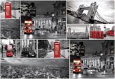 Fotobehang - Vlies Behang - Monumenten van Londen - 416 x 290 cm