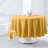Nappe Today Ronde - Ø180cm - Polyester - Ocre - Jaune