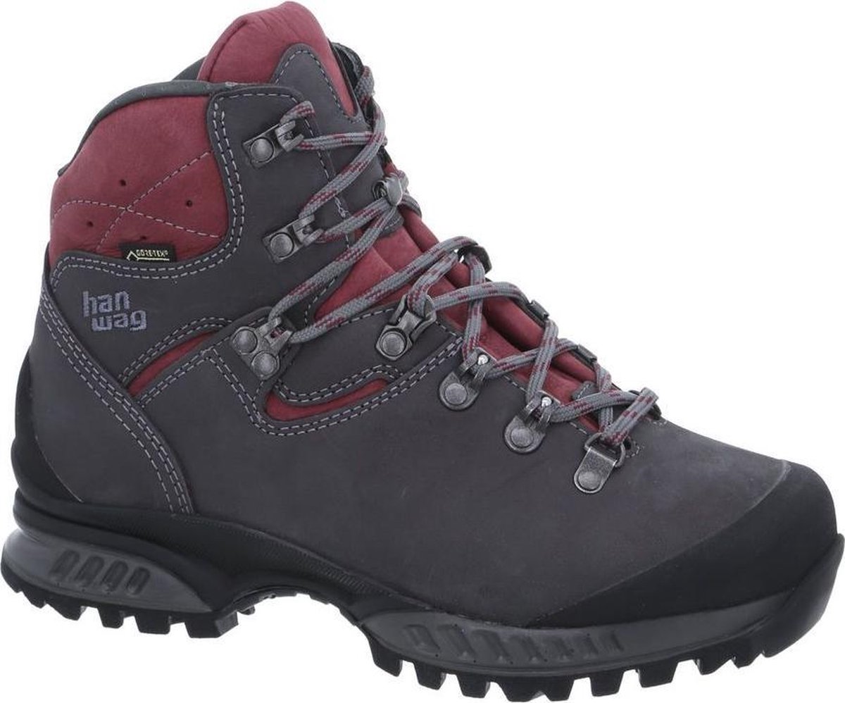 Hanwag Tatra II Lady GTX Wandelschoenen Dames Asphalt Dark Garnet 38 Rood
