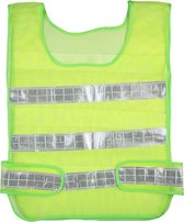 Reflecterende Fluorescerende Vest Safty Doek Rijschool Bouw Verkeer Safty Waarschuwing Werkende Doek (Groen)-Groen