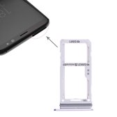 2 SIM-kaartlade / Micro SD-kaartlade voor Galaxy S8 / S8 + (grijs)