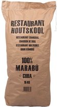 Dammers Houtskool Cubaanse Marabu 15kg - 1 zak