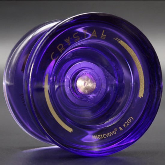 Foto: Magicyoyo k2 crystal responsive jojo paars