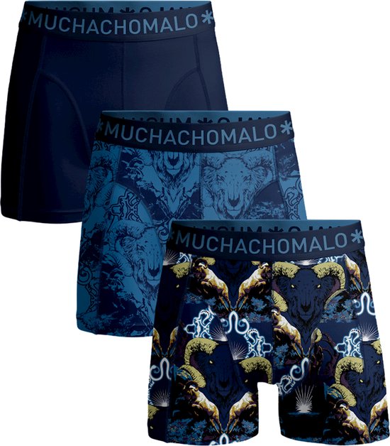 Muchachomalo Boys Boxershorts - 3 Pack - Maat 110/116 - Jongens Onderbroeken