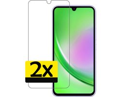 Screenprotector - Geschikt voor Samsung Galaxy A34 - 2 Stuks - Extra Sterk - Beschermglas - Gehard Glas - Tempered Glass - Screen Protector