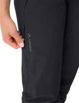 Pantalon Vaude Farley Stretch Capri T-zip Iii Zwart 36 / Regular Femme