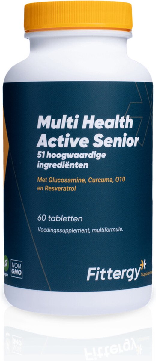 Fittergy Supplements Multi Health Active Senior 60 tabletten