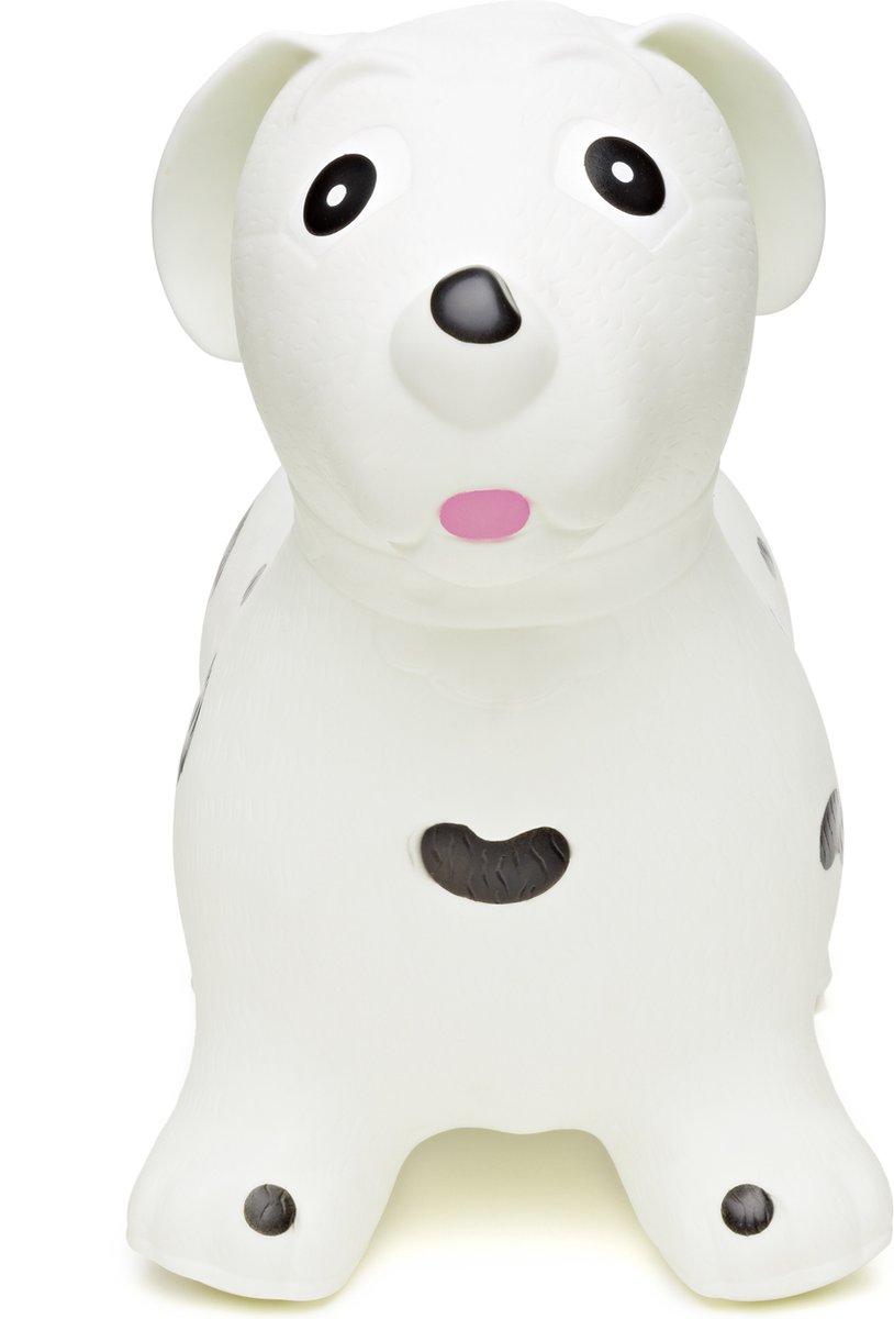 Hippy Skippy - Dalmatiër - Skippydier - Opblaasbaar Springdier - Geschikt Voor Binnen En Buiten