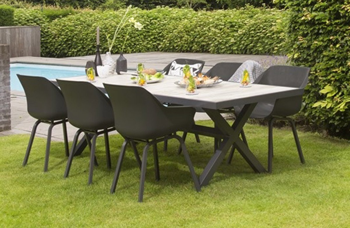 Hartman Sophie Element dining fauteuil baquet - Noir carbone