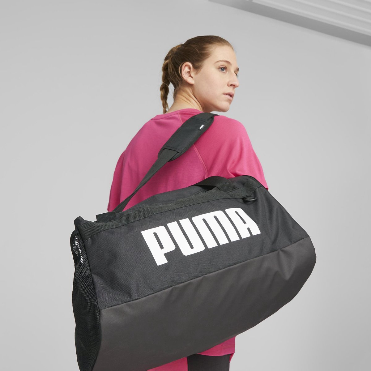 PUMA PUMA Challenger Duffel Bag S Unisex Sporttas - Black thumbnail 2