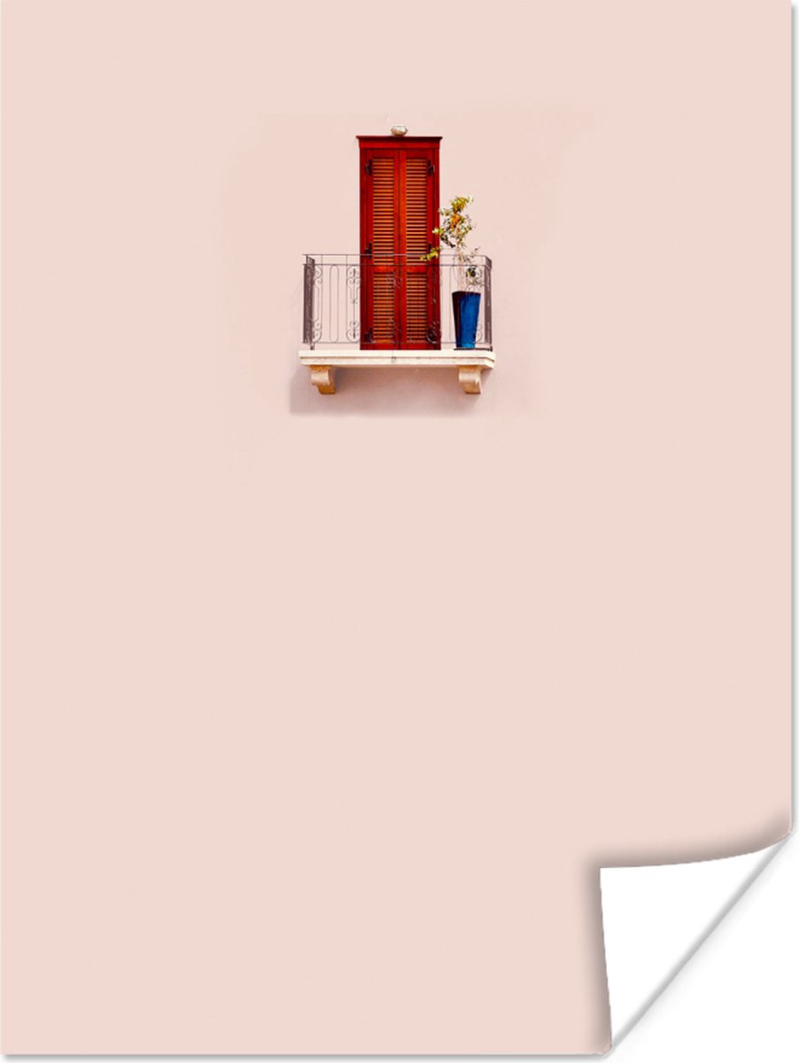 Deur - Rood - Pastel - Architectuur