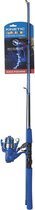 Kinetic RamaSjang CC Blue M - 7ft - 8-30g - 2-Delig - Hengelset - Blauw