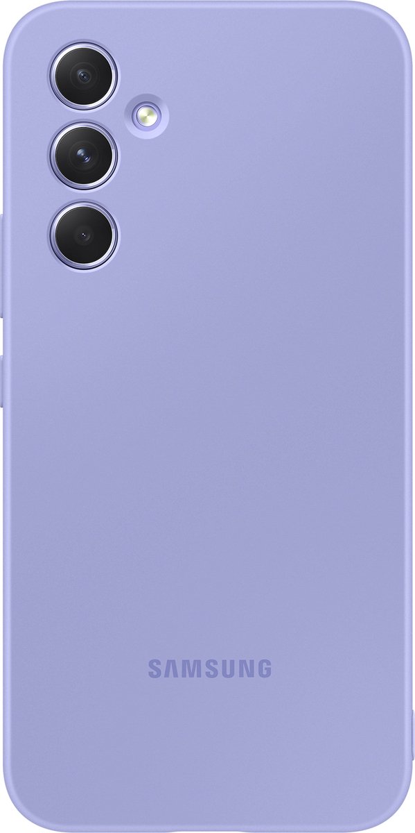 Samsung Siliconen Hoesje - Samsung Galaxy A54 - Blueberry