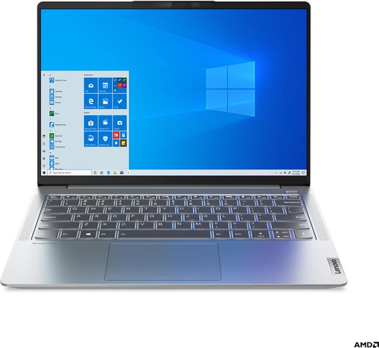 Lenovo IdeaPad 5 Pro 14ACN6 5800U Notebook 35,6 cm (14") 2.8K AMD Ryzen™ 7 16 GB DDR4-SDRAM 512 GB SSD Wi-Fi 6 (802.11ax) Windows 11 Home Grijs