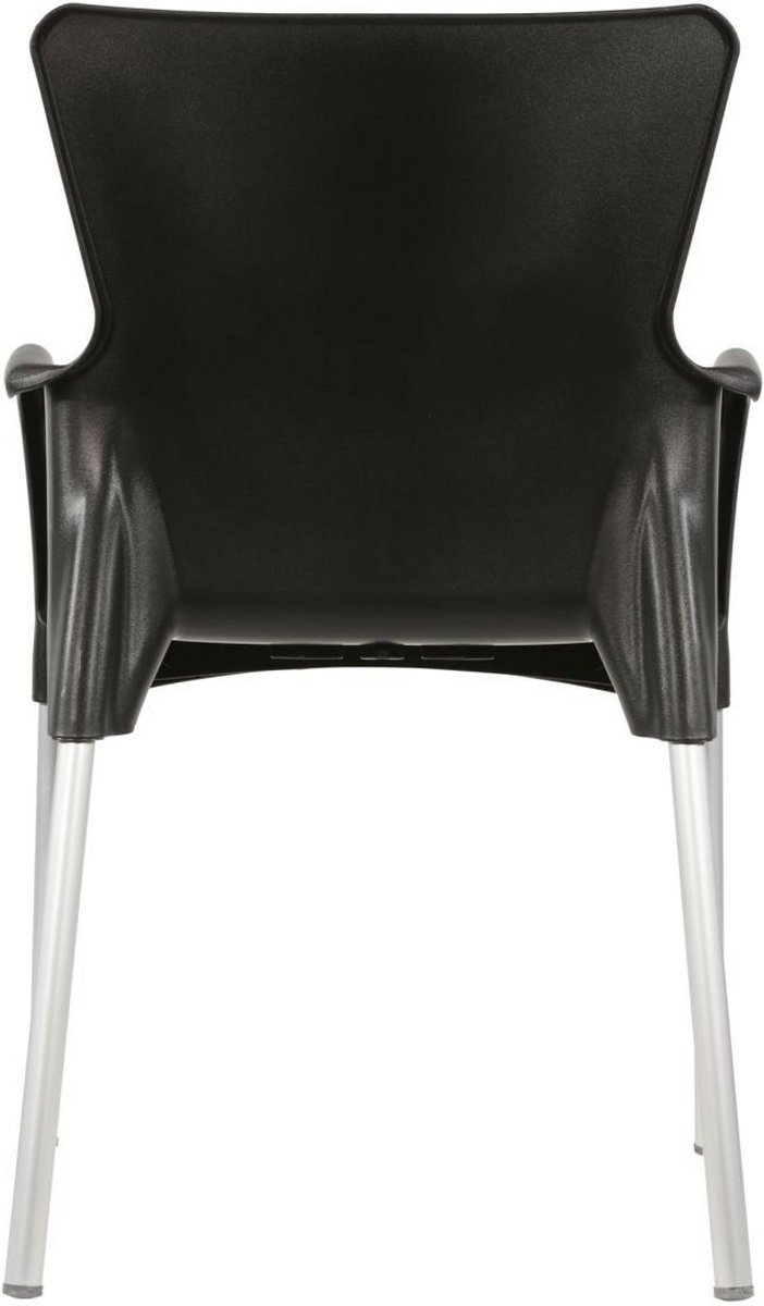 Lesli Living Bistrostoel Bella - Zwart - 52x55x85cm