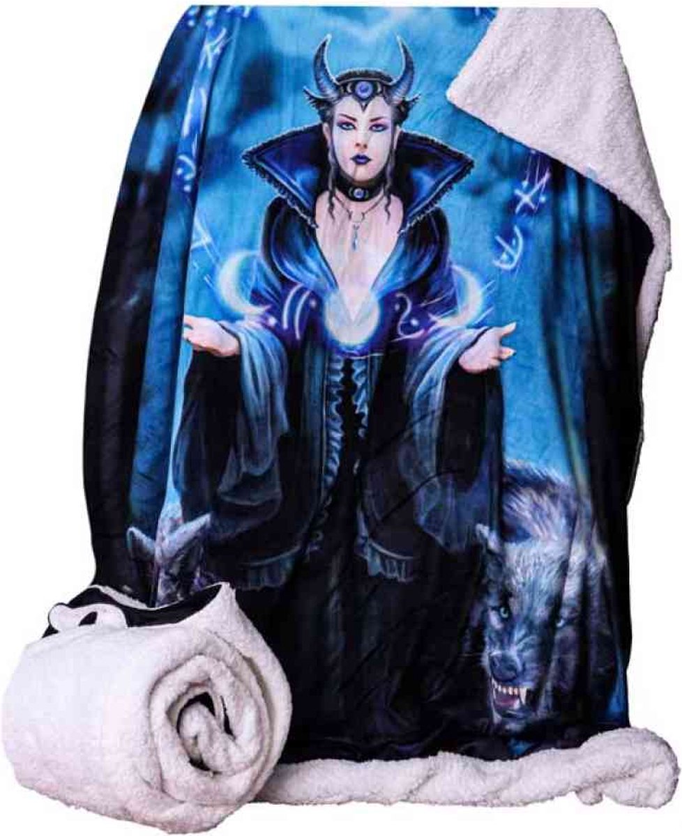 Nemesis Now Plaid Moon Witch 160cm Multicolours