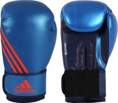 adidas Speed 100  Bokshandschoenen - Unisex - blauw/rood - 8 oz