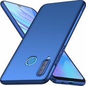 Ultra thin Huawei P30 Lite case - blauw + gratis glazen Screenprotector