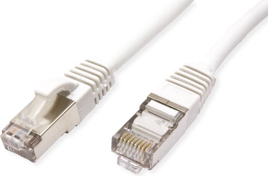 Câble S/FTP Cat.6, LSOH, blanc, 1,5m