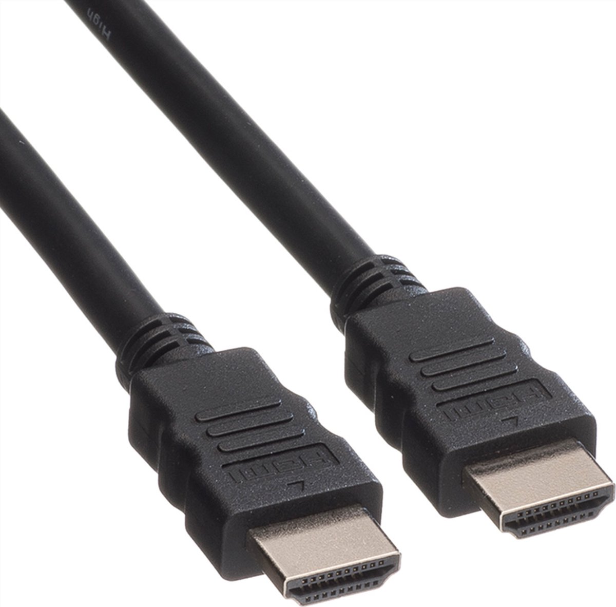 ROLINE GREEN Monitorkabel HDMI High Speed, M/M, zwart, 2 m