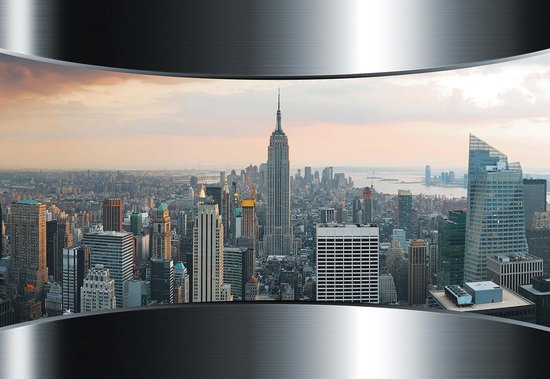 Papiers peints Voir Empire State New York | XL - 208 cm x 146 cm | Polaire 130g / m2