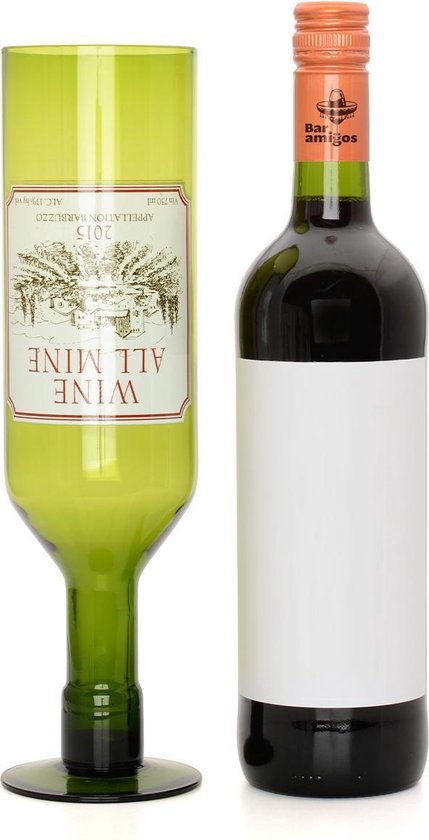 Bar Amigos - Groot Wijnglas XXL - 750ml - Jumbo glazen wijnkaraf decanter  –... | bol.com