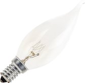 Gloeilamp Kaarslamp tip | Kleine fitting E14 | 40W