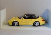 Porsche 911 (996) Soft Top 1:18 UT Models Geel