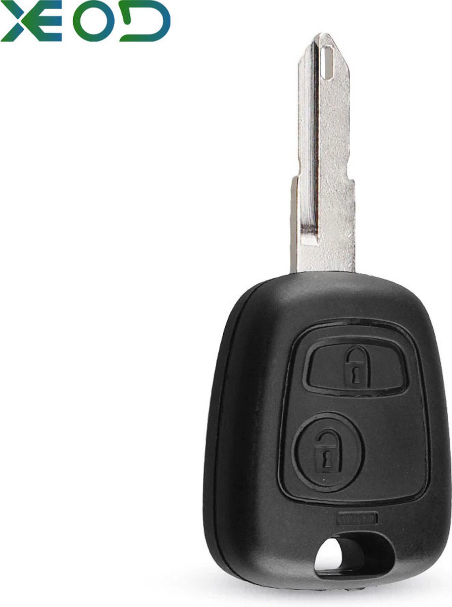 XEOD Autosleutelbehuizing - sleutelbehuizing auto - sleutel - Autosleutel - Peugeot  206 | bol.com