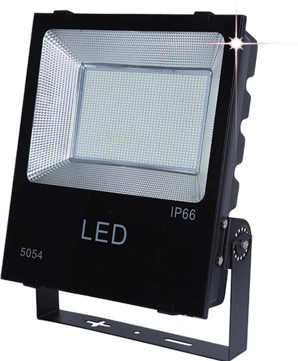 300W LED verstraler schijnwerper bouwlamp neutraal wit (48000 lm - 160  lm/w) | bol.com