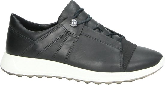 ECCO Flex Runner II dames sneaker - Zwart - Maat 36 | bol.com
