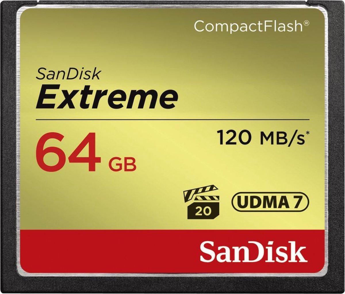 Sandisk CF Extreme 64GB 120Mb/s