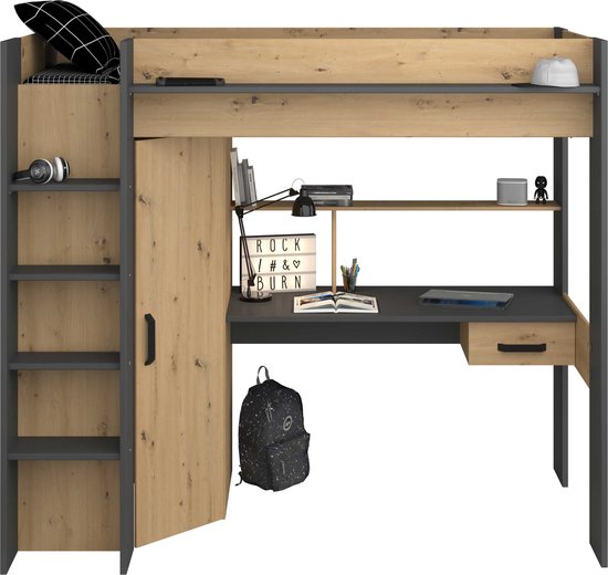 Parisot Hoogslaper Heavy met kast – 90x200