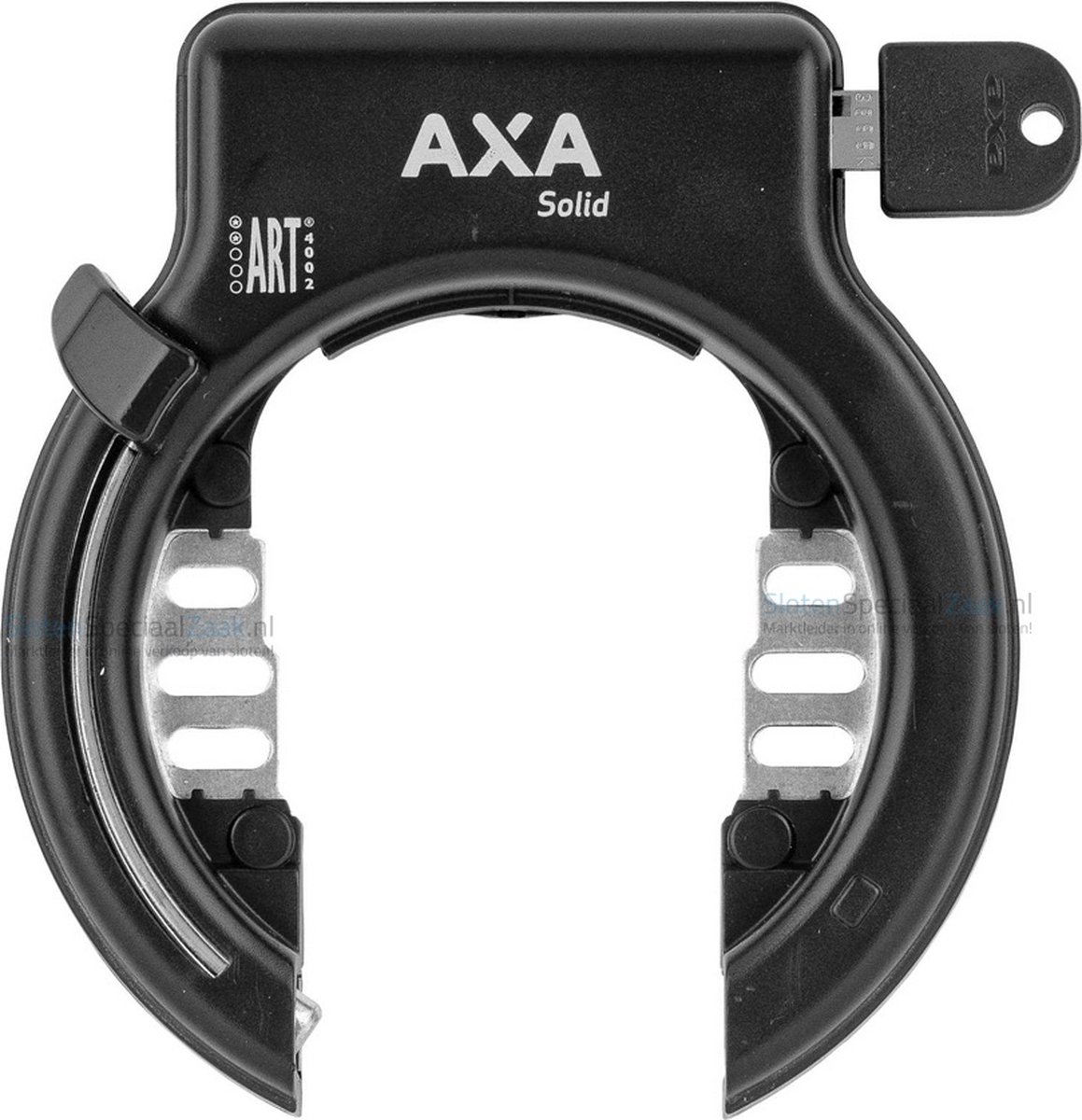 AXA Solid - ART 2 sterren keurmerk - Frameslot - Zwart