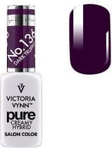 VICTORIA VYNN™ Gel Nagellak - Gel Polish - Pure Creamy Hybrid  - 8 ml - Dark Truffle  - 136