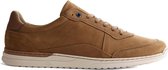 Travelin Eastoke - Sportieve Leren Heren Sneaker - Cognac - Maat 40