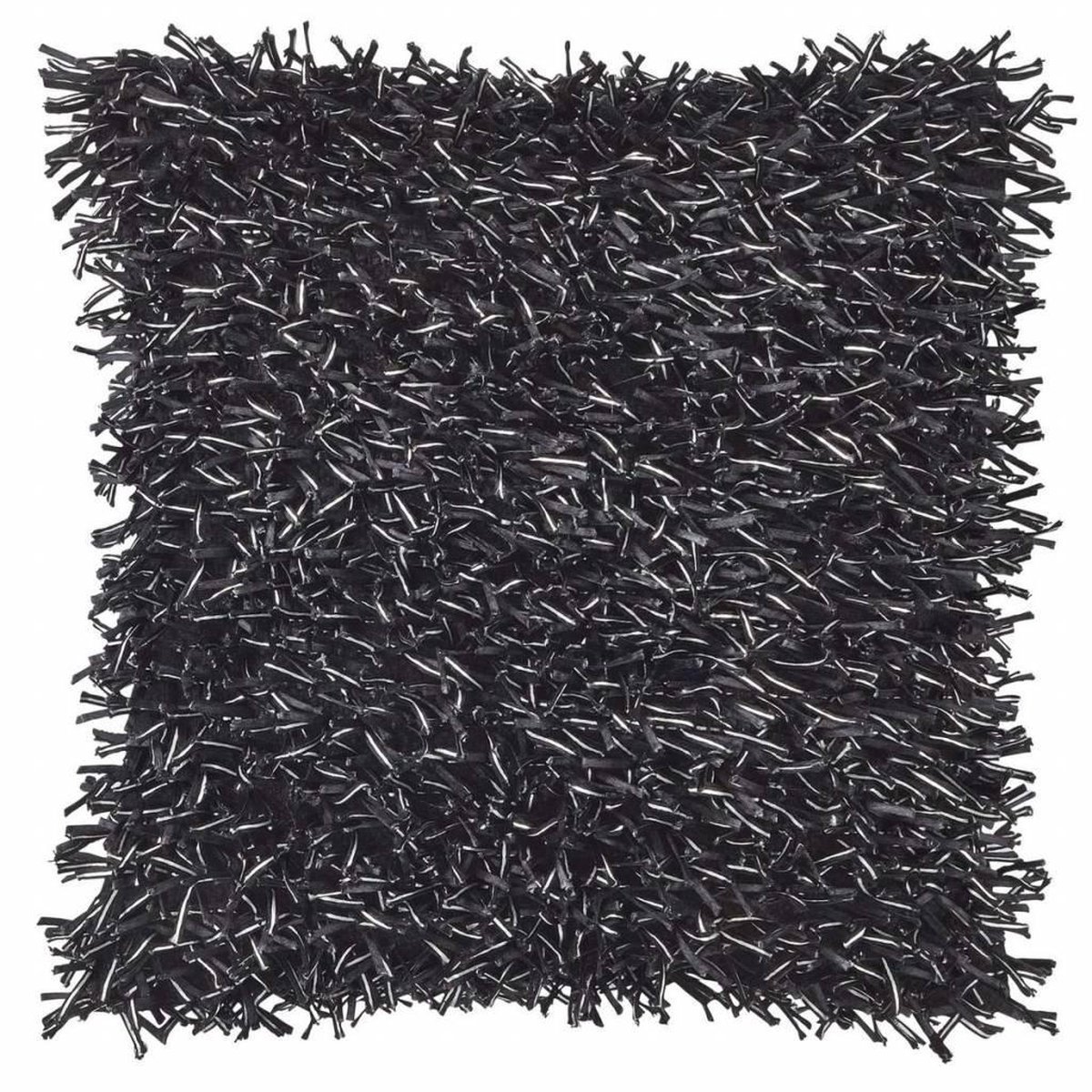 Dutch Decor Kussenhoes Needle 45x45 Cm Zwart