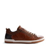 NoGRZ C.Maderno - Leren heren sneakers - Cognac - Maat 46