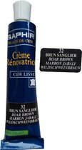 Saphir Creme Renovatrice Extra Dekkend - Tube - Beren Bruin - 25ml (Schoensmeer - Schoenpoets)