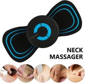 Masseur de cou - EMS Mini masseur - Stimulation musculaire - Cou - Dos - Abdomen - Muscle