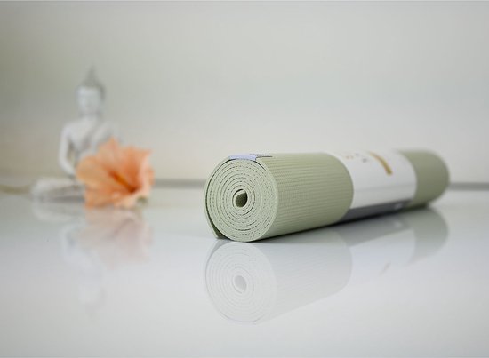 Love Yogamat - Sage Groen - Sticky - 4 mm van Jade Yoga — afbeelding 5